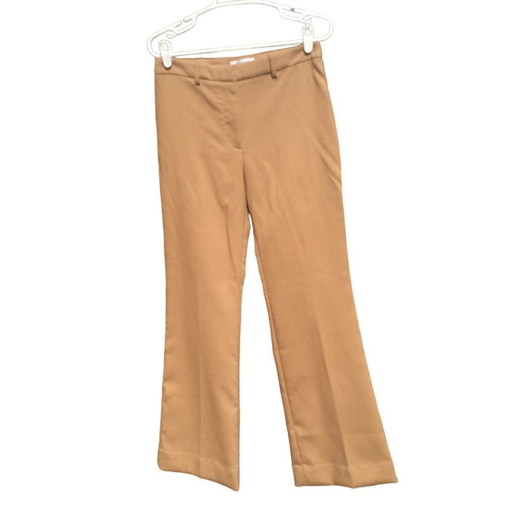 & other stories‎ womens dress pants 6 khaki tan wide leg office business career
